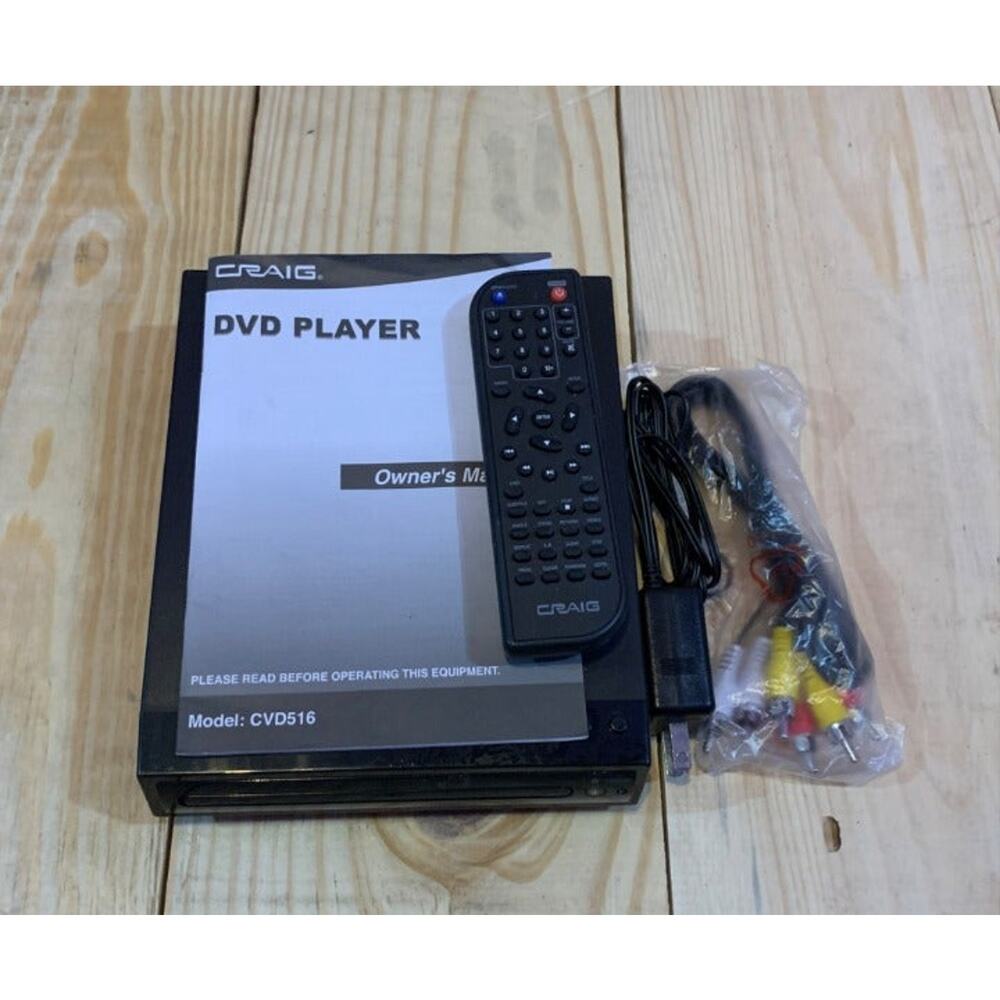 Craig CVD516 Compact DVD Player